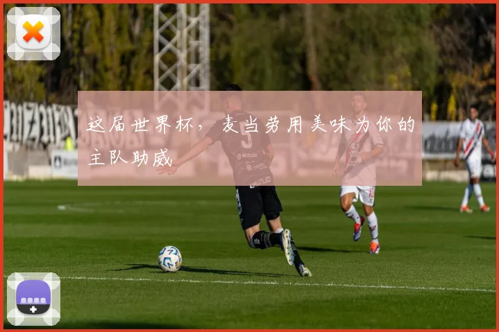 这届世界杯，麦当劳用美味为你的主队助威